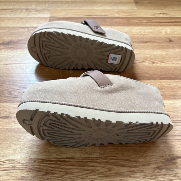 UGG Women’s Goldenstar Hi T-Strap Suede Platform Mary Jane Slip On Clogs - Picture 11 of 14